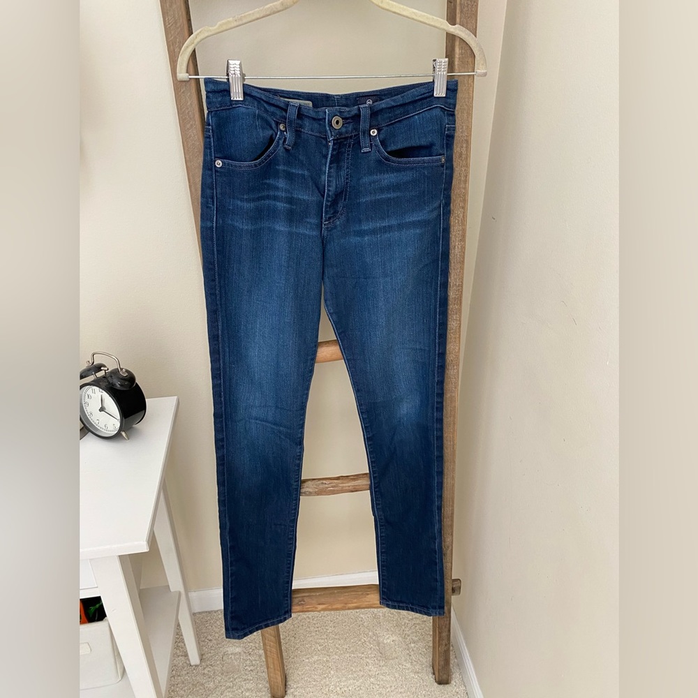 AG Adriano Goldschmied Parrah high rise Skinny Jeans Women Size 27R